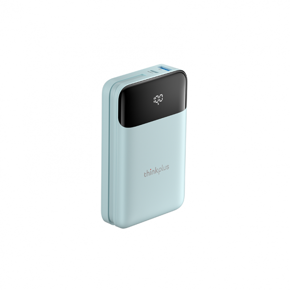 Lenovo Thinkplus 20000mAh built-in corded power bank (blue) 4XV1N53110