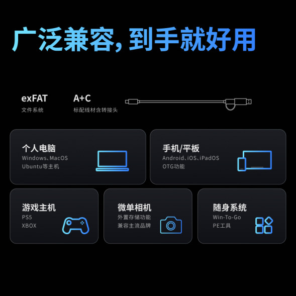 Lenovo Legion Mobile SSD 1TB Bingpo White QXB1N35451