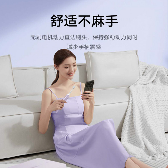 Xiaomi Mijia Sonic Electric Toothbrush T302 Streamer Silver 43581