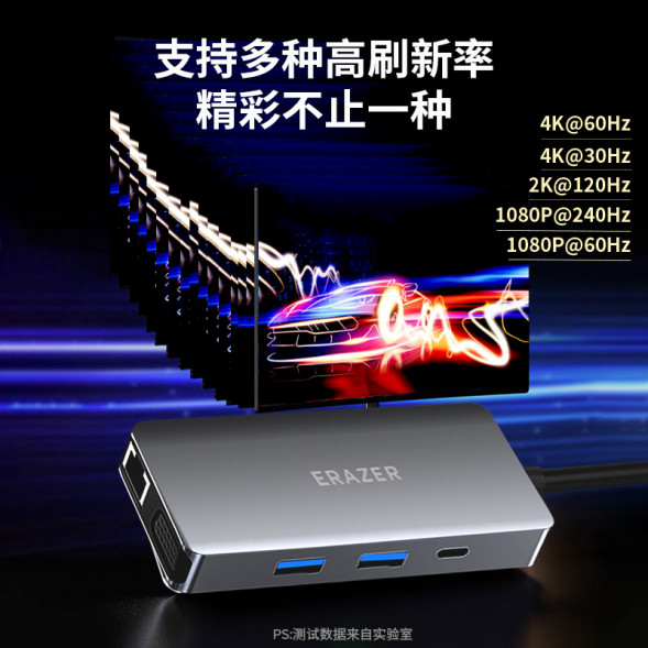 Lenovo Erazer (XC10V)USB3.0+Type-c power supply port+PD100W fast charge/10-in-1 65013561