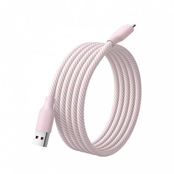Xiaomi 6A Magnetic Fast Charging Data Cable 1m USB-A to USB-C Extraordinary Gray Pink 62353