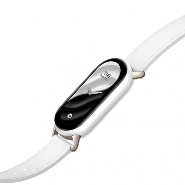 Xiaomi Mi Band genuine leather wristband ceramic white 57438