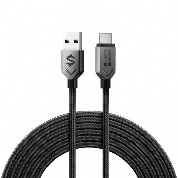 Xiaomi Black Shark Fengxing 6A fast charging data cable super long straight front 40529