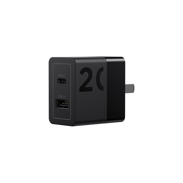 Lenovo Thinkplus light and shadow series A+C multi-port charger 20W black 4X21P39274