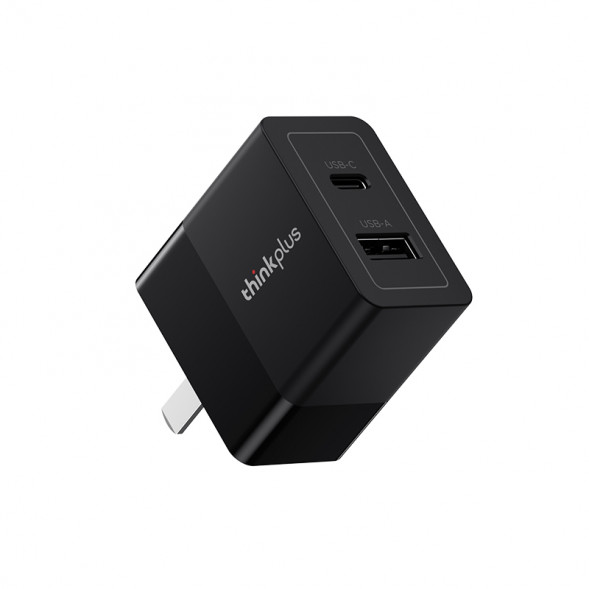 Lenovo Thinkplus light and shadow series A+C multi-port charger 20W black 4X21P39274