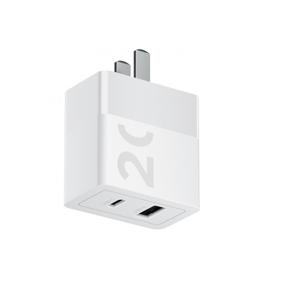 Lenovo Thinkplus light and shadow series A+C multi-port charger 20W white 4X21P39275