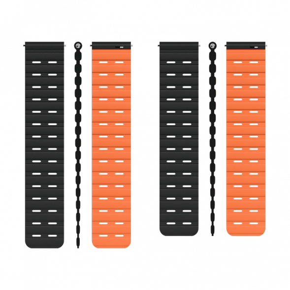 Xiaomi Chain Magnetic Chain Magnetic Wristband (22mm) Black/Orange 64946