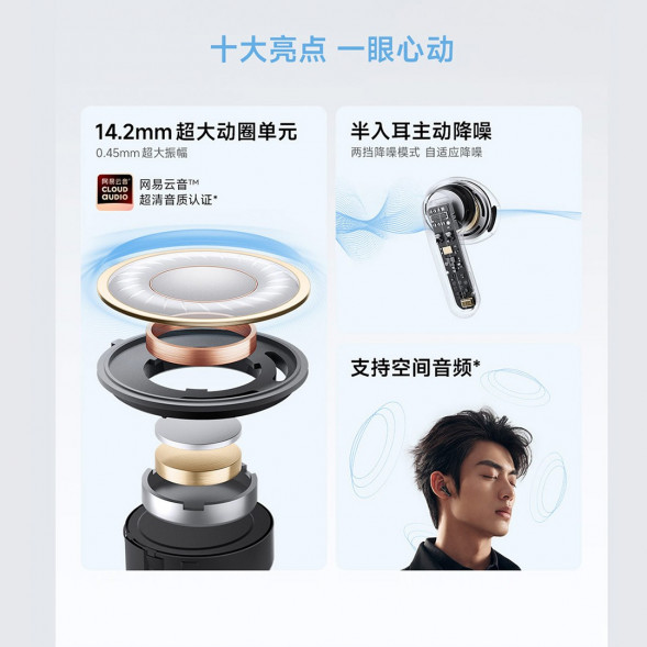 Xiaomi Redmi Buds 6S Bluetooth Headphones Blue 57255