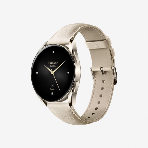 Xiaomi Watch Strap leather strap dark beige 44437