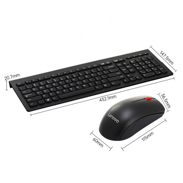 Lenovo Wired keyboard and mouse set M120Pro 888021249