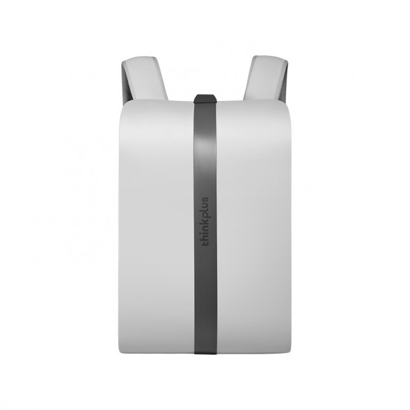 Lenovo Thinkplus [Corporate Purchase] fashion geometric backpack light gray 4X41M22235