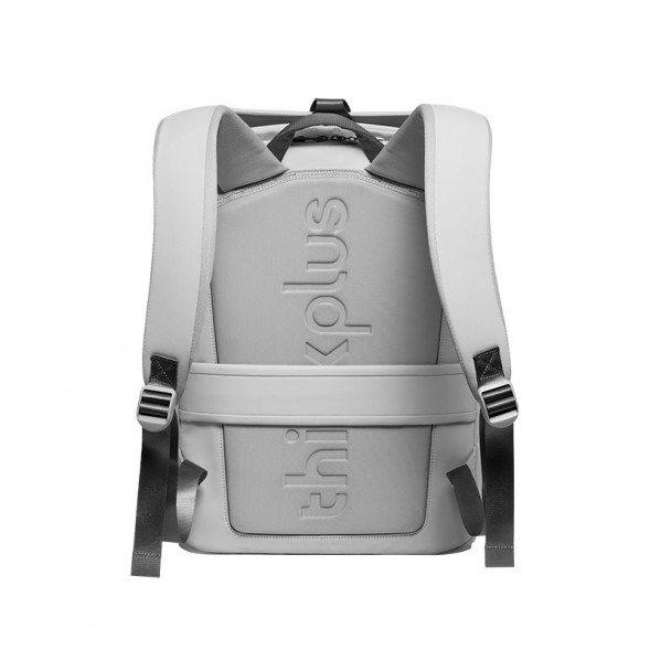 Lenovo Thinkplus [Corporate Purchase] fashion geometric backpack light gray 4X41M22235