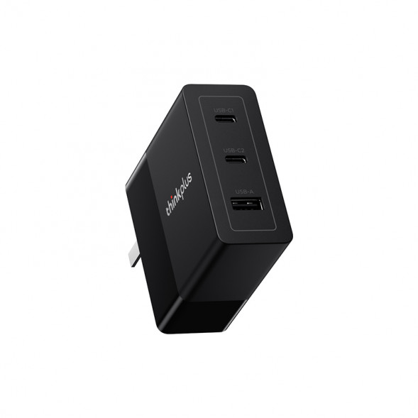 Lenovo Thinkplus light and shadow series 2C+A PD3.1 gallium nitride multi-port charger 140W black 4X21P39282