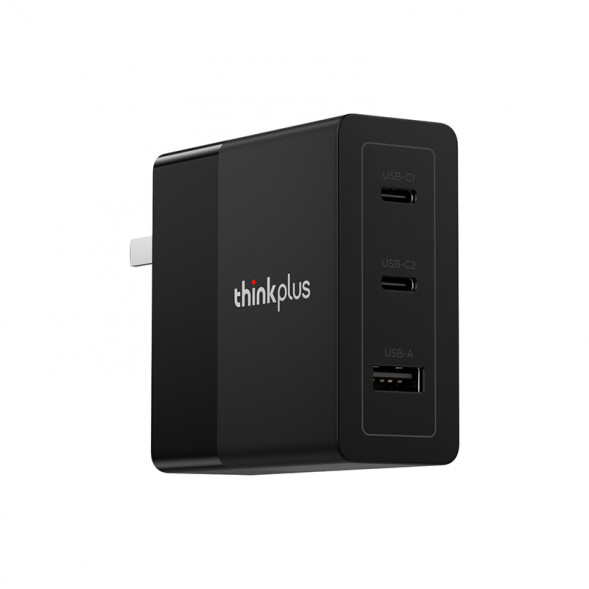 Lenovo Thinkplus light and shadow series 2C+A PD3.1 gallium nitride multi-port charger 140W black 4X21P39282