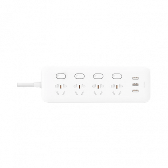 Xiaomi Mijia Four-position four-control power strip (including 3 ports USB 2A fast charging) 49800