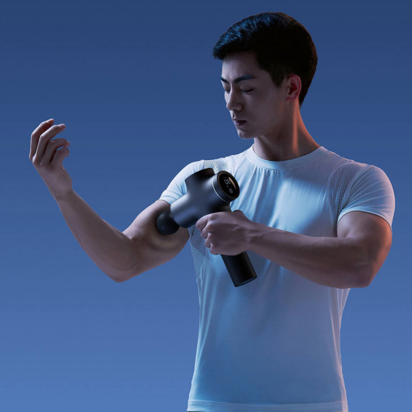 Xiaomi Mijia Fascial Gun Pro Light Gray Color 43777