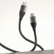 Xiaomi 6A dual Type-C braided data cable dark gray 52837