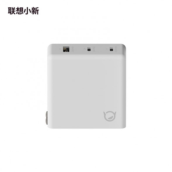 Lenovo Xiaoxin Adapter/105W three-port gallium nitride adapter (checkerboard white) GX21M24399