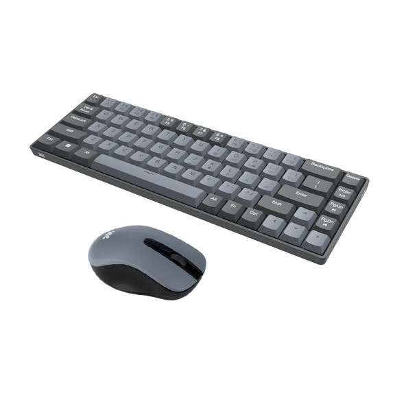 Lenovo Xiaoxin Keyboard/K1S Light Wireless Keyboard and Mouse Set Dusk Gray QXR1P49424