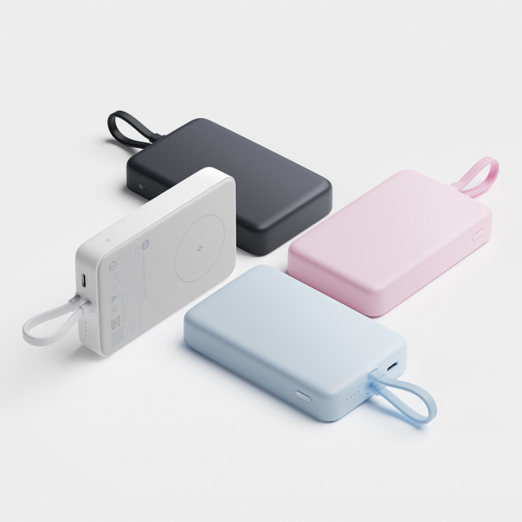 Xiaomi Magnetic power bank with cable 10000 33W blue 61839