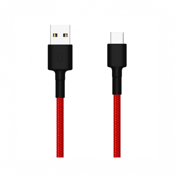 Xiaomi USB-C data cable braided version 100cm red 18473