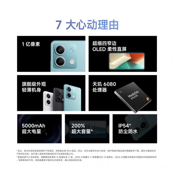 Xiaomi Redmi Note 13 5G Time Blue 12GB+256GB 50186