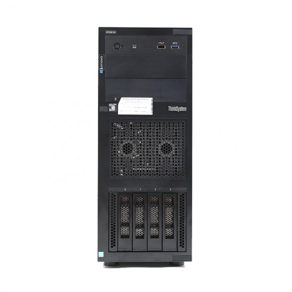Lenovo ThinkSystem ST258V2 commercial office ERP financial system server host E-2334/16G/2*2T/5350 ST258V2555