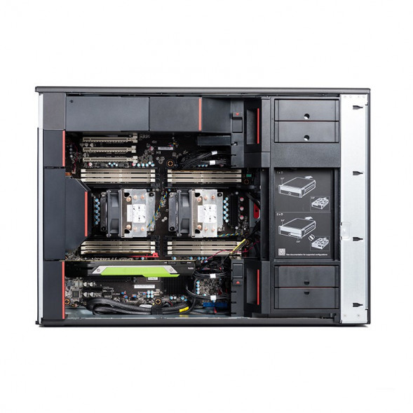 Lenovo ThinkStation  P920 workstation/2*6248R/256G/2T solid state+8T/RTX4090 P920 1000