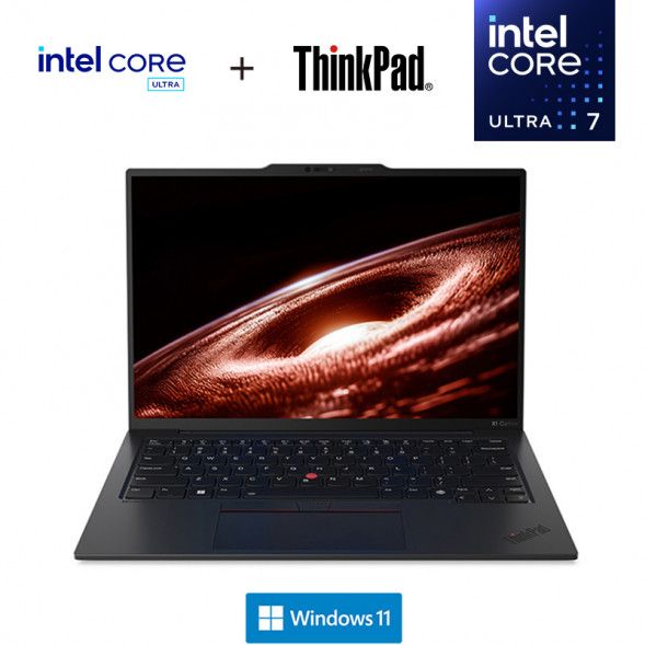 Lenovo ThinkPad X1Carbon AI 2024 Intel Core Ultra7 fully connected flagship business notebook TH-2312125