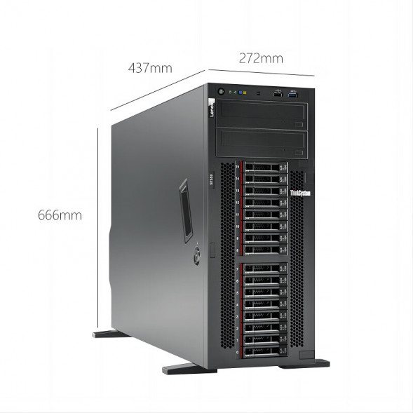 Lenovo ThinkSystem ST550 virtualized deep learning server 3204*1/64G/480G+3*2T/R530-8i ST550RC651