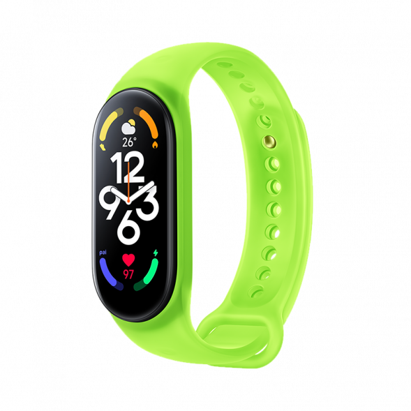 Xiaomi Mi Band 7 fluorescent camouflage wristband fluorescent green 41946