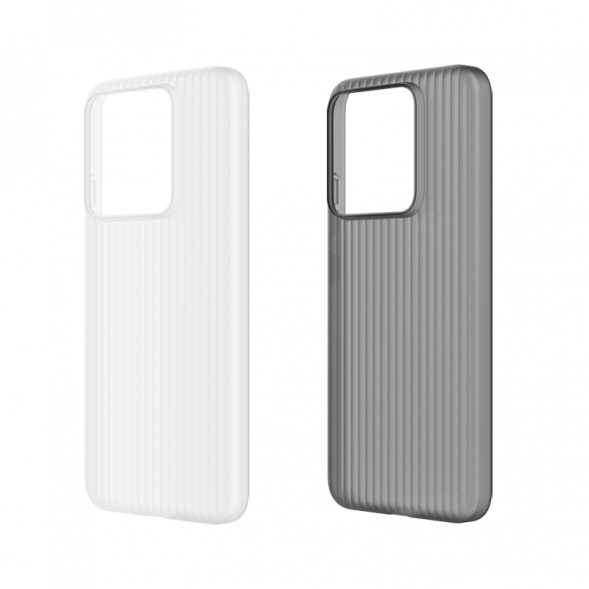 Xiaomi AlwaysSmart Thin and Sensorless Protective Case Set-Translucent Black + Semi-Transparent White (Applicable to 14) 54478