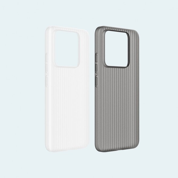 Xiaomi AlwaysSmart Thin and Sensorless Protective Case Set-Translucent Black + Semi-Transparent White (Applicable to 14) 54478