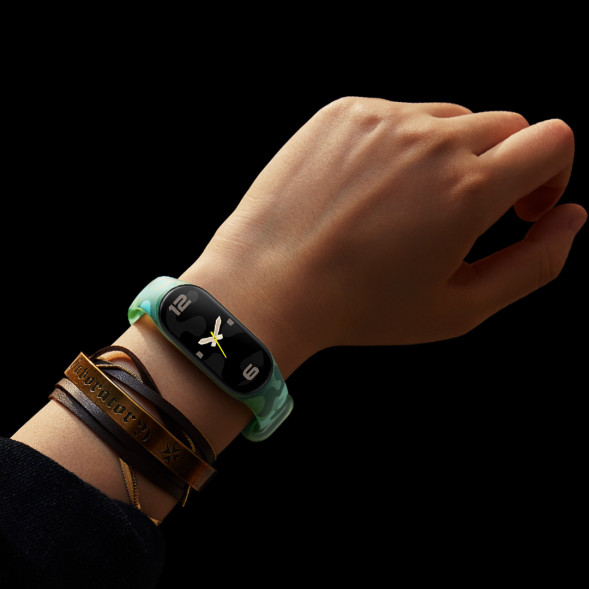 Xiaomi Mi Band 7 Camouflage Wristband Camouflage Green 41948