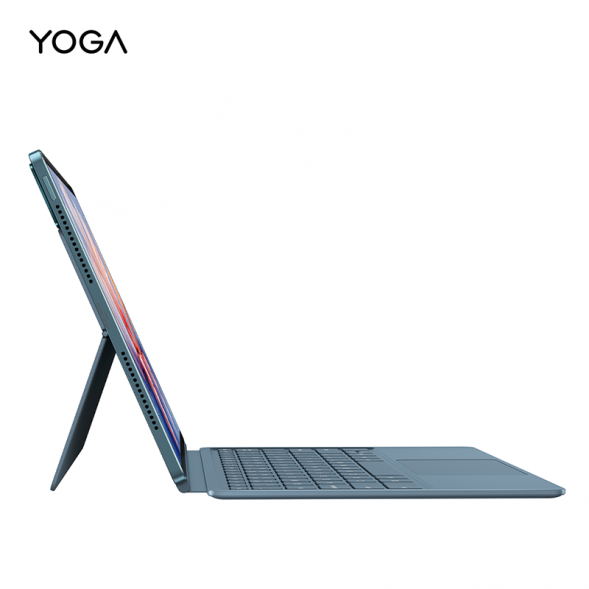 Lenovo Yoga Pad Pro AI Yuanqi Magnetic Keyboard and Stand Mist Sea Blue ZG38C06722