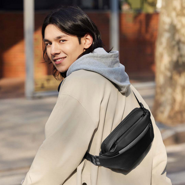 Xiaomi Mijia Multifunctional sports and leisure chest bag gray 56550