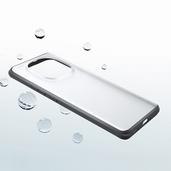 Xiaomi Redmi Note 14 Pro+ ROCK matte anti-fall protective case matte black 62921