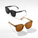 Xiaomi Mijia Square frame polarized sunglasses amber brown 58432