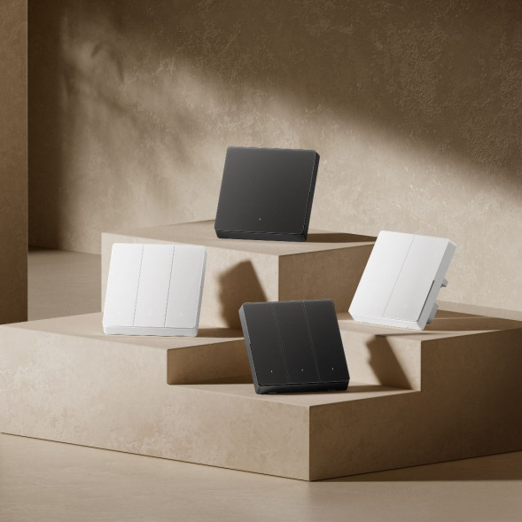 Xiaomi Smart Switch Pro Gray Three Buttons 51031