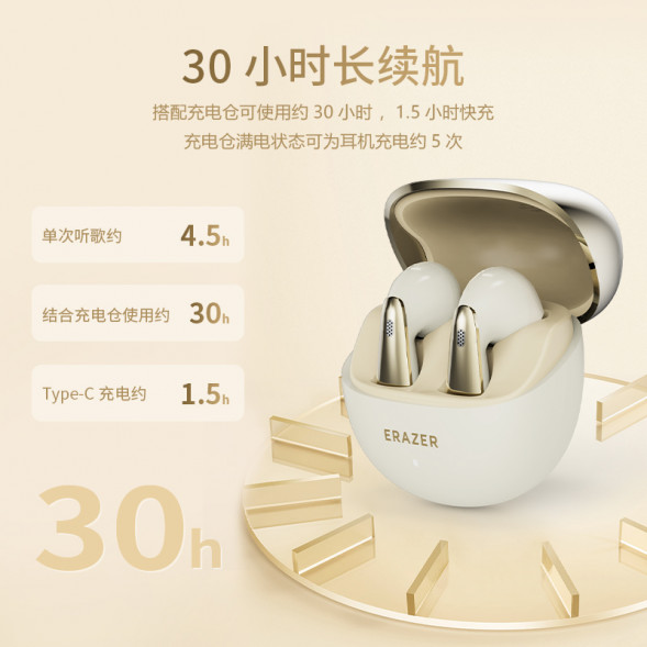 Lenovo Erazer (ETK-W01)Noise Canceling Bluetooth Headphones Black 65014749