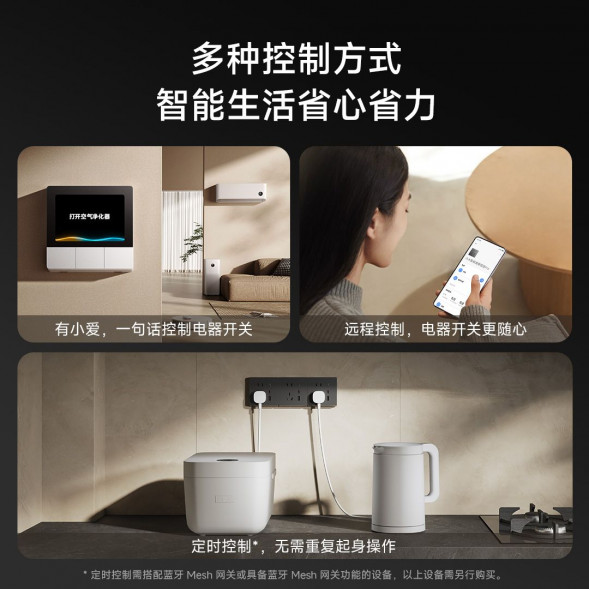 Xiaomi Smart Wall Socket Pro White 55615