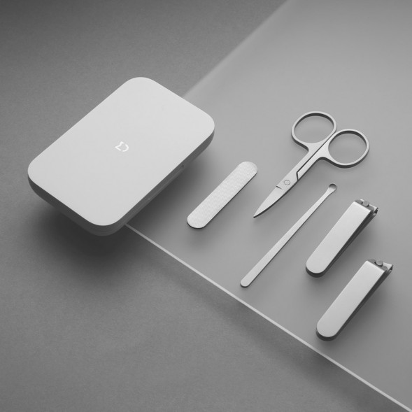 Xiaomi Mijia Five-piece nail clipper set white 25190