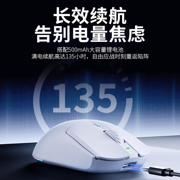 Lenovo Erazer Wireless Sports Mouse G502 Purple/Wireless Mouse 65011749