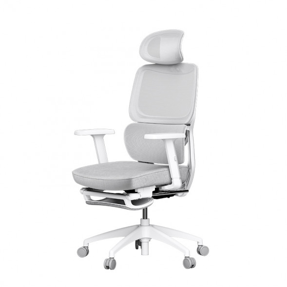 Lenovo Xiaoxin Engineering chair/ergonomic computer chair C5 white with leg rest 888049916