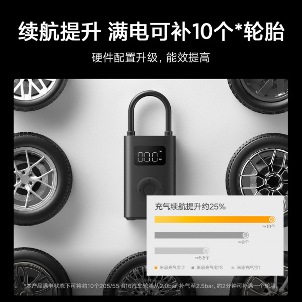 Xiaomi Mijia Inflatable 2 black 45477