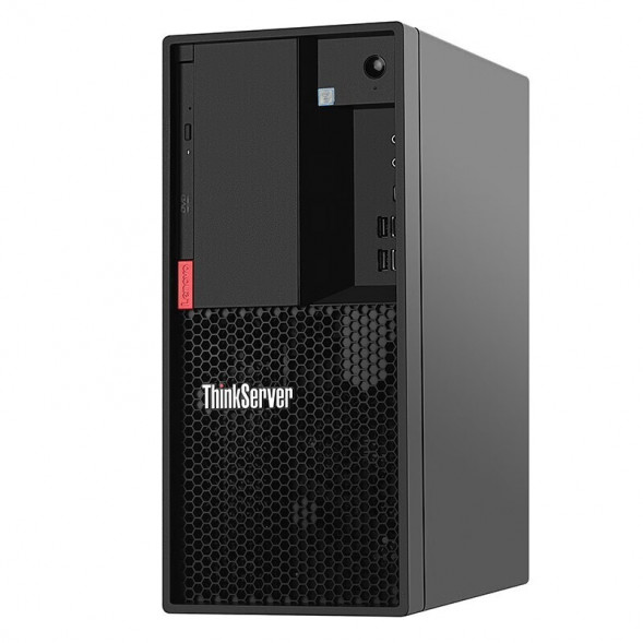 Lenovo ThinkServer TS90X commercial office computer ERP financial system server E-2324G/16G/ 2*1TB TS90XRC630