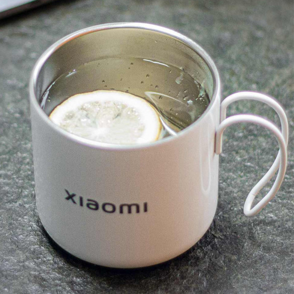 Xiaomi Custom stainless steel mug white 34694