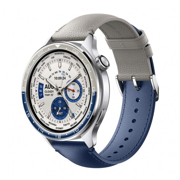 Xiaomi Watch Bezel Strap Set Dual Time Zone (Blue Gray) 62736