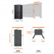 Xiaomi Mijia Refrigerator Cross Door 520L Moyuyan 44593