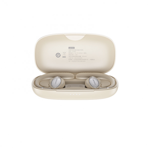 Lenovo Open True Wireless Bluetooth Headset EA300 Moon Rock White QXD1P75996